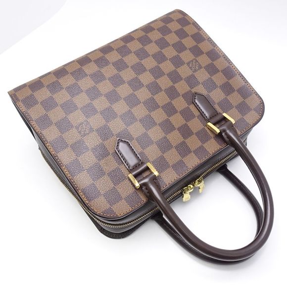 Louis Vuitton Damier Triana Ebene Handbag - Picture 2 of 8